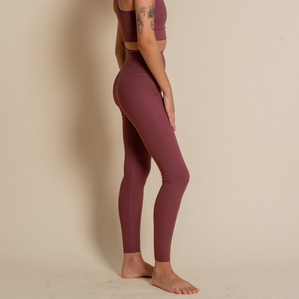 Girlfriend Collective RIB High-Rise Leggings 28.5" NWT